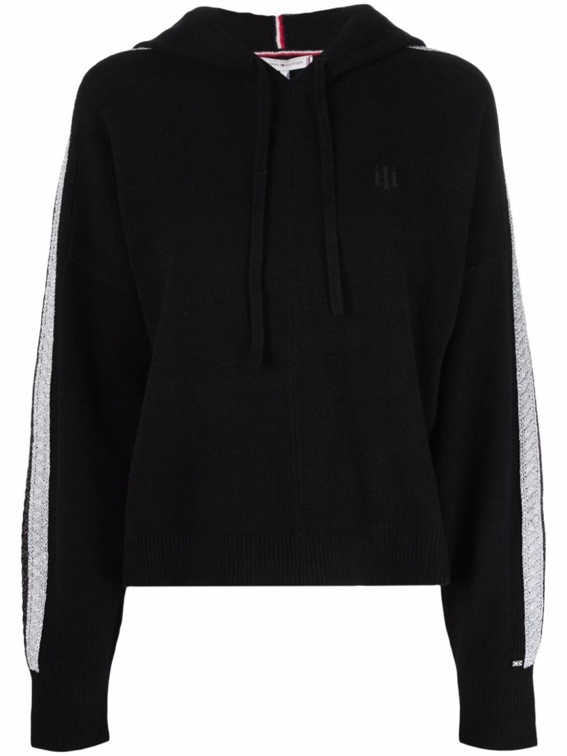 

Tommy Hilfiger худи с полосками, черный
