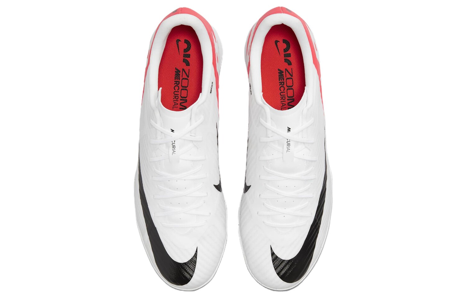 Nike Mercurial Vapor 15 Футбольные бутсы унисекс, Белый/Красный — фото 4