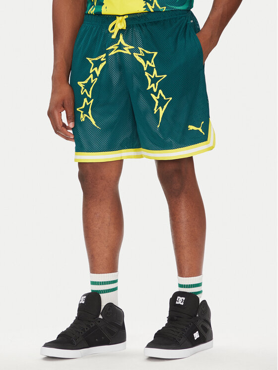 

Спортивные шорты regular fit 631703 Puma, зелёный