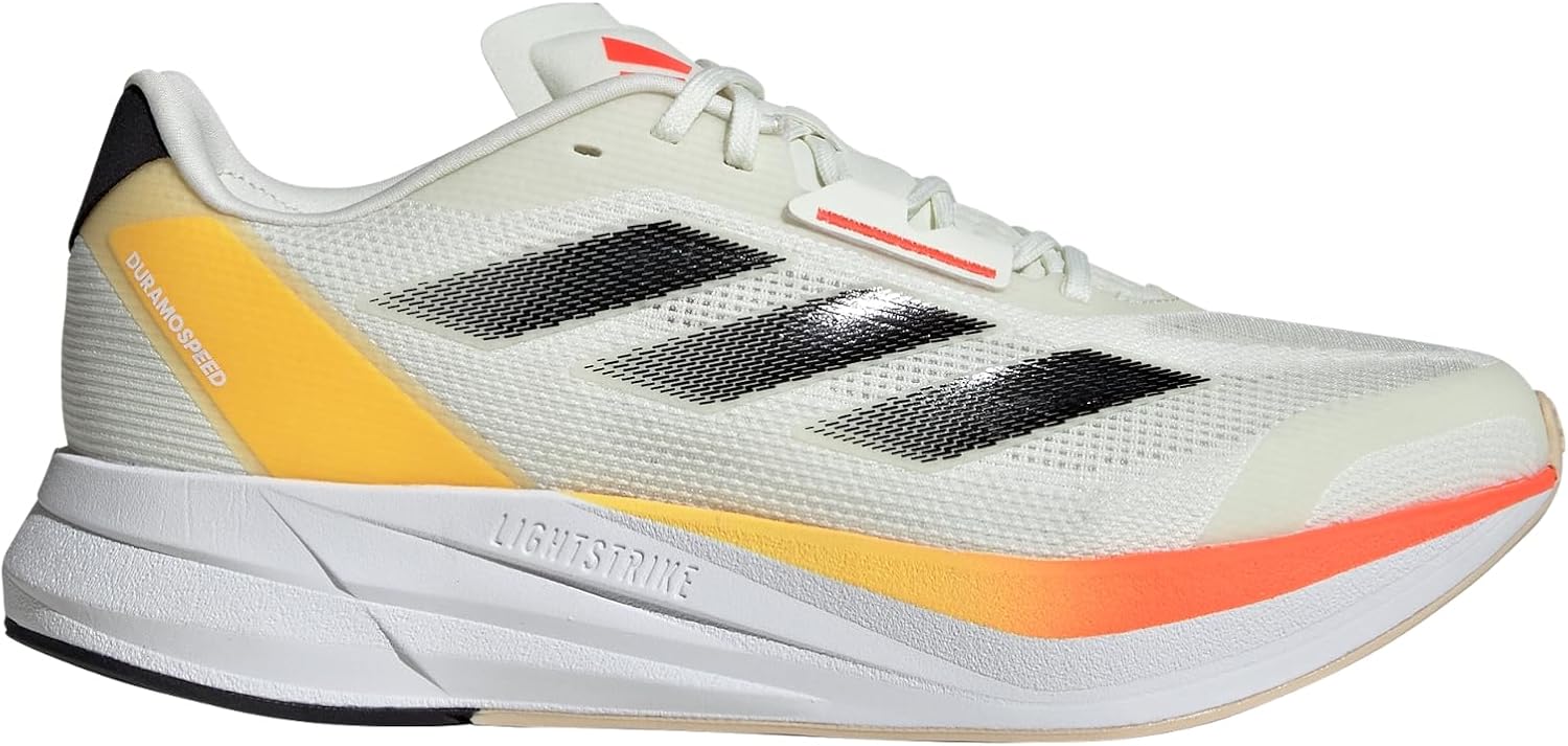 Кроссовки Adidas Questar W для бега, мужские, слоновая кость/черный/красный — фото 2