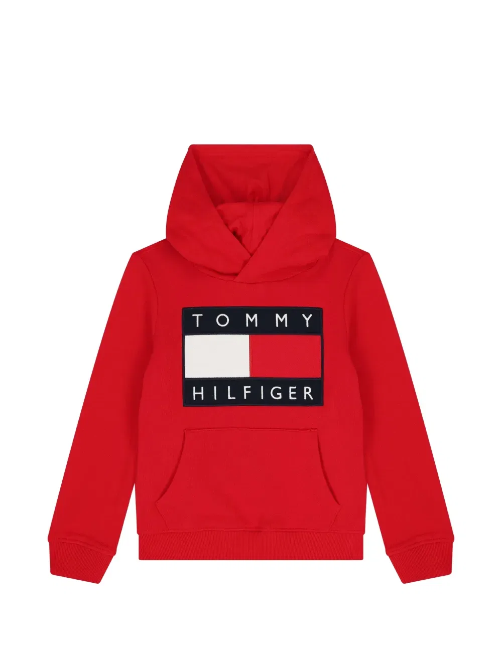 Худи с логотипом Tommy Hilfiger Junior, красный — фото 3