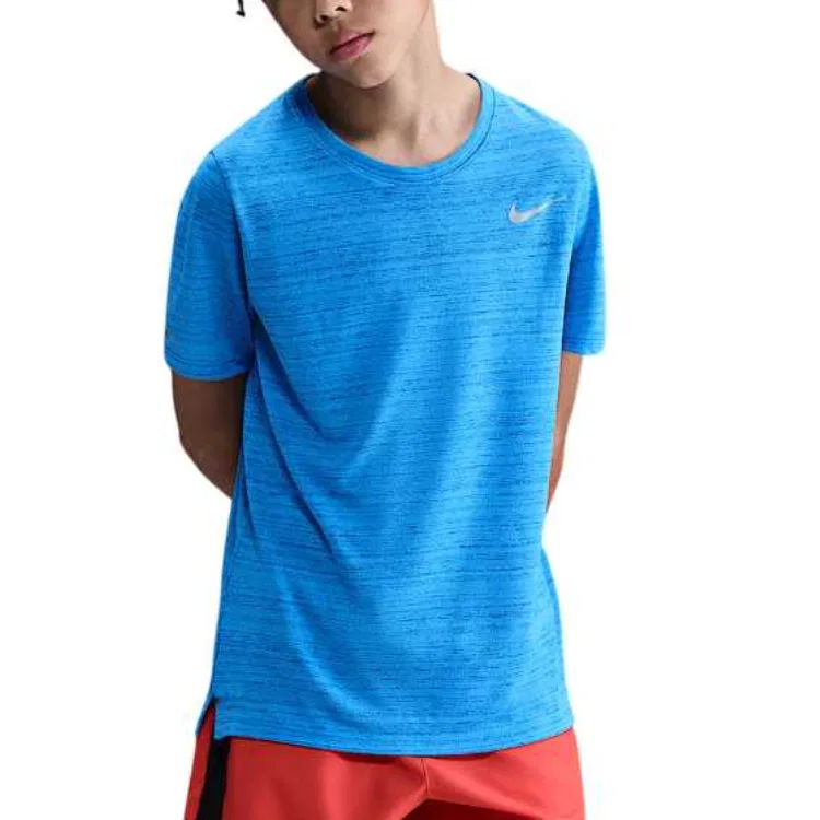 Футболка Nike Dri-FIT Miler для детей синяя