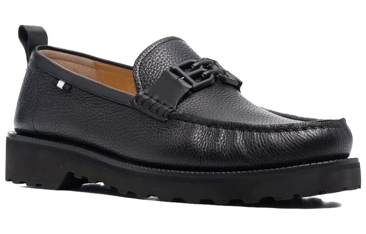 Мужские туфли BALLY Men's Casual Shoes Men Low-Top Black — фото 2
