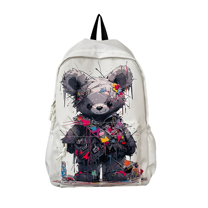 

LEXI Нейлоновый рюкзак обычный унисекс разноцветный, Black Bear No Charm