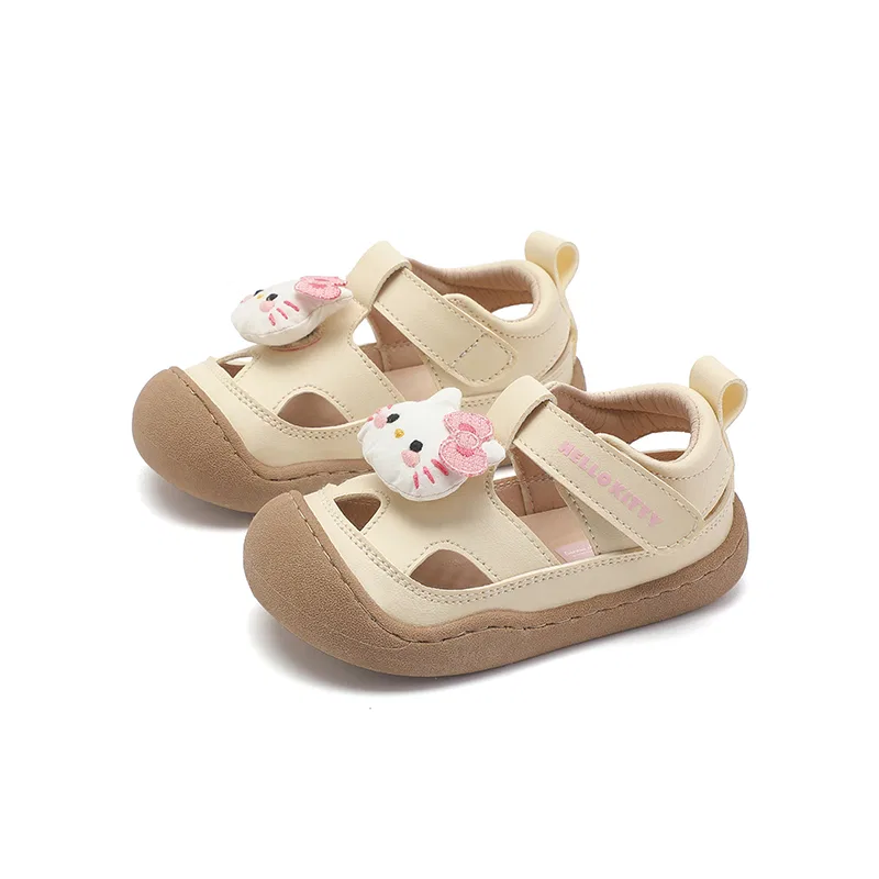 Кроссовки Hello Kitty с эффектом увеличения роста, износостойкие, легкие, амортизирующие, дышащие, нескользящие Sanrio, Beige — фото 4