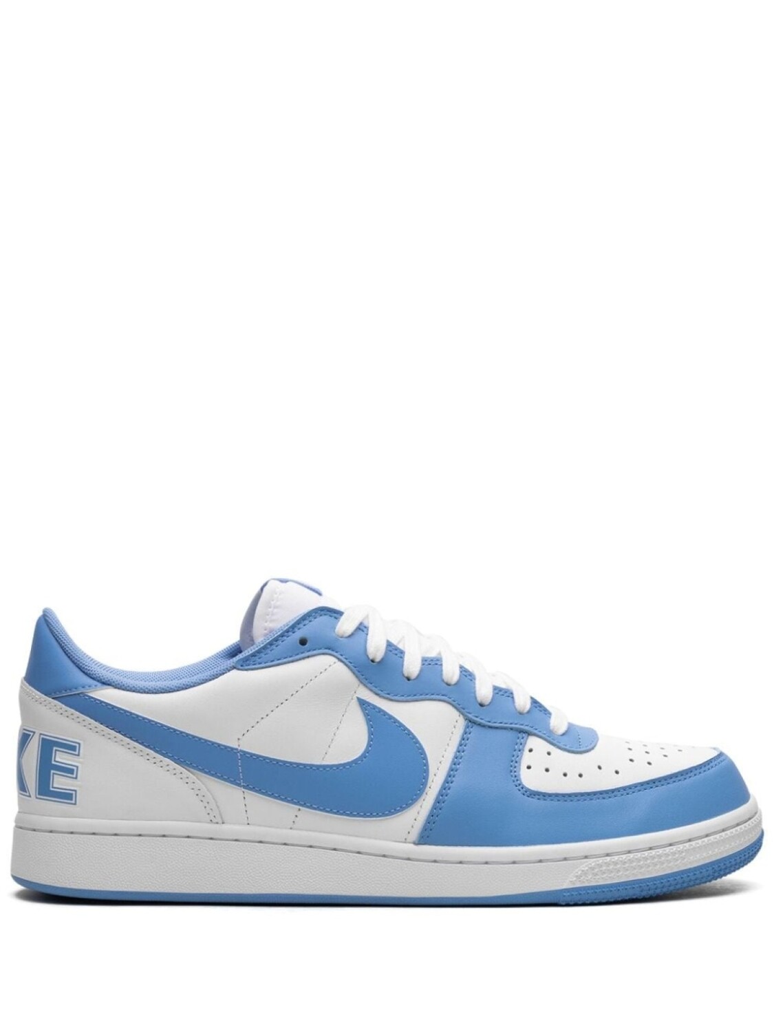 

Nike кроссовки Terminator Low White/University Blue, синий