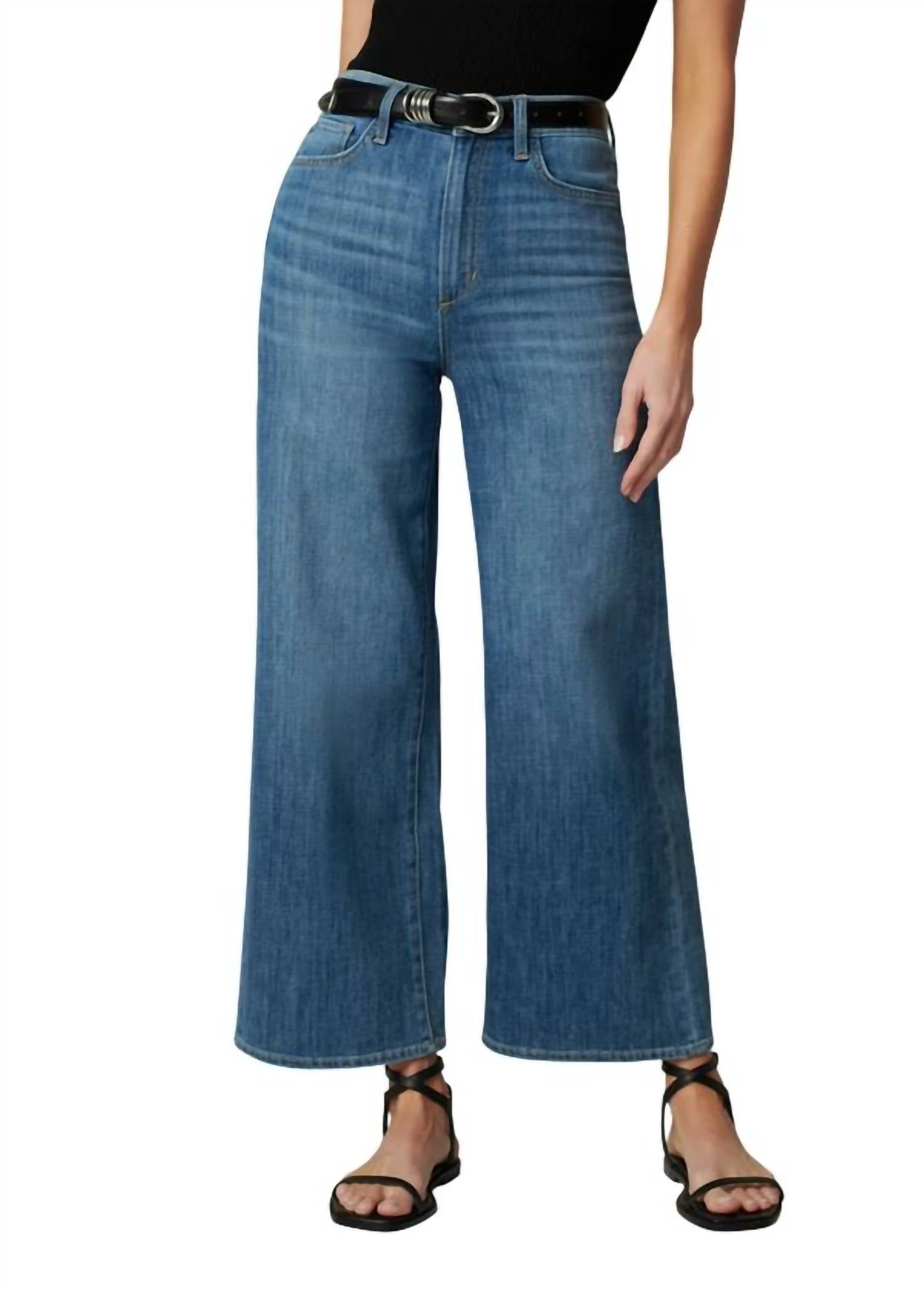 

Джинсы Mia Wide Leg в дымчатом шоу JOE'S Jeans, цвет smoke show
