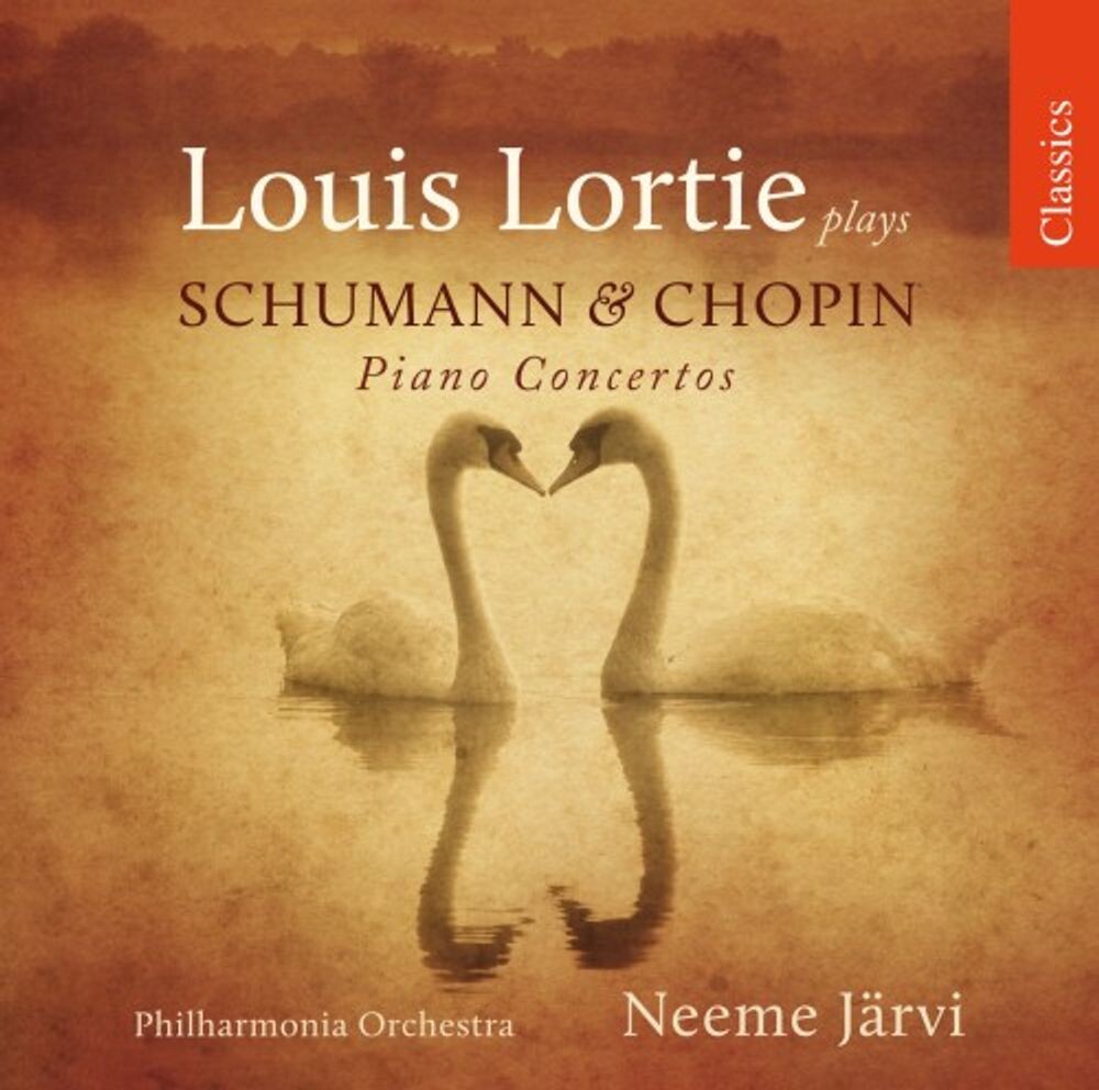 

Диск CD Louis Lortie Plays Schumann & Chopin Piano Concertos - Robert Schumann, Frédéric Chopin, Louis Lortie, Philharmonia Orchestra, Neeme Järvi