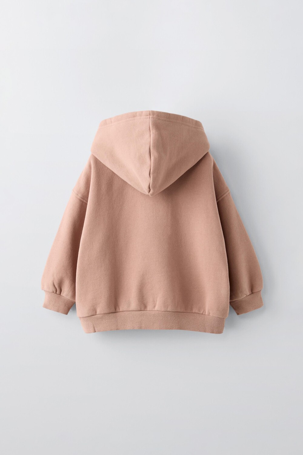 

Толстовка с вышивкой ZARA, пыльно-розовый