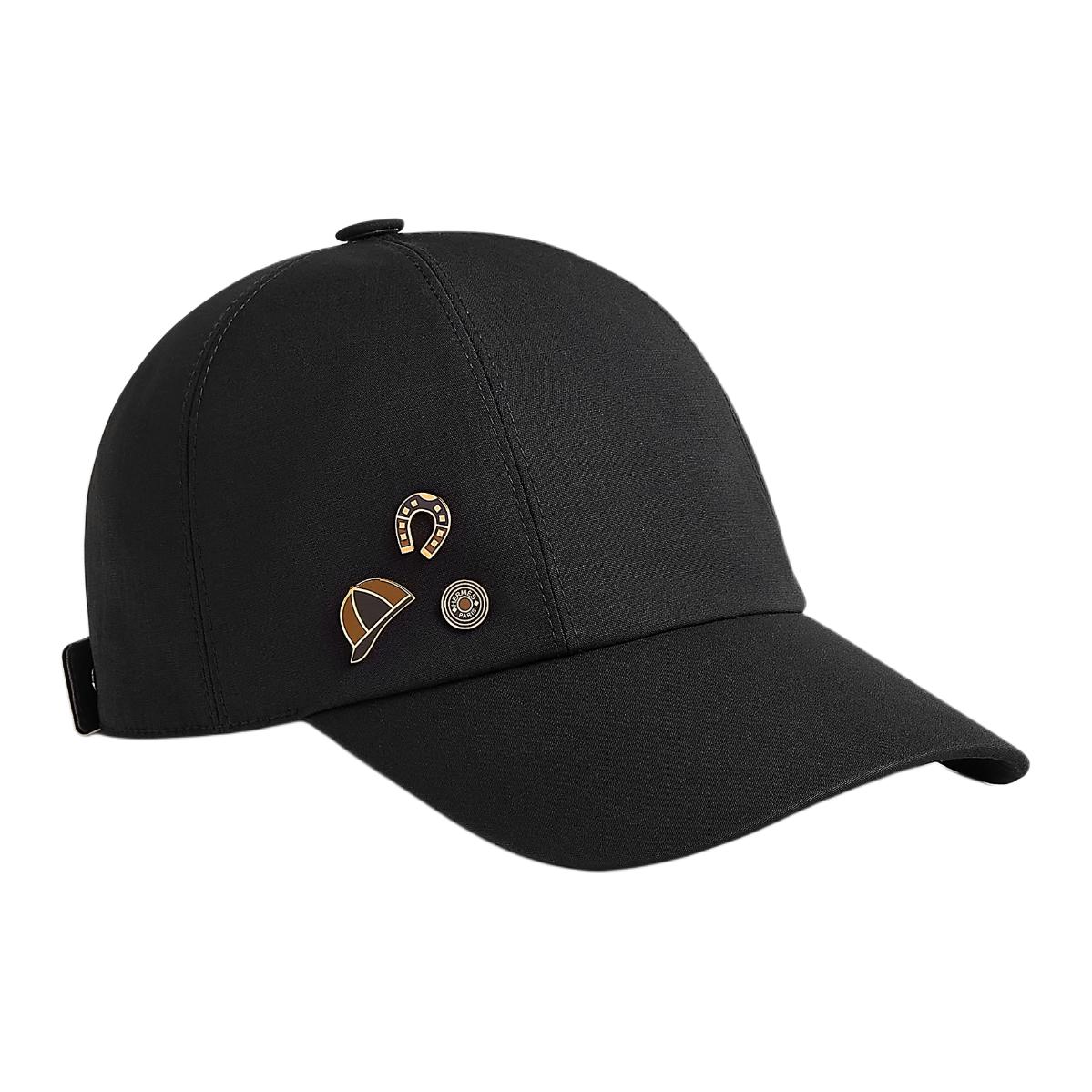 

HERMES Шерстяная бейсболка Women's Black