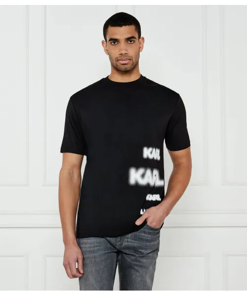 

Футболка Loose fit Karl Lagerfeld, черный