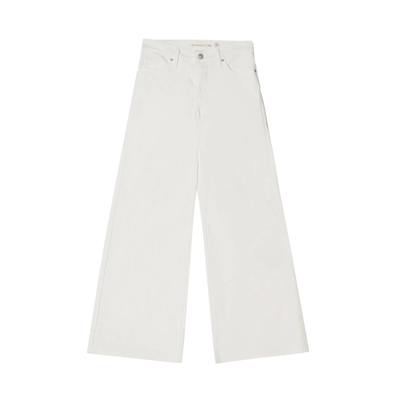 Джинсы женские white свободного кроя с широкими штанинами Levis