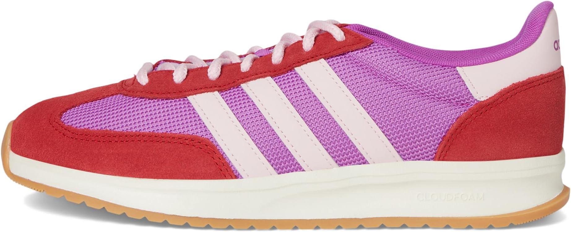 Кроссовки Adidas Run 70s 2.0, Purple Burst/Clear Pink/Better Scarlet — фото 4