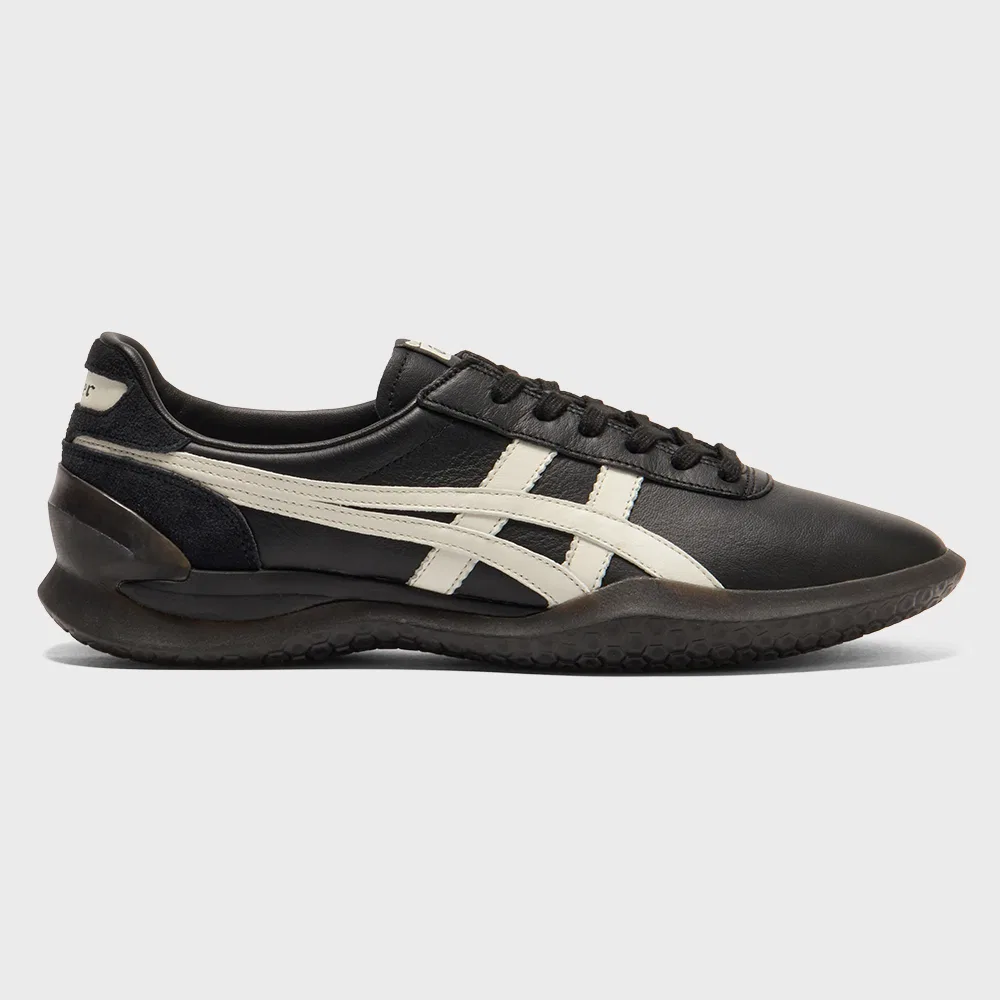 Мужские чёрные низкие кроссовки Onitsuka Tiger Obori A50