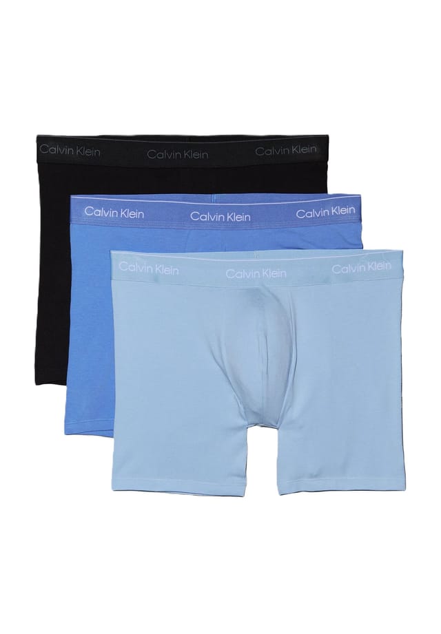 

Штаны 3 шт. в упаковке Calvin Klein, синий