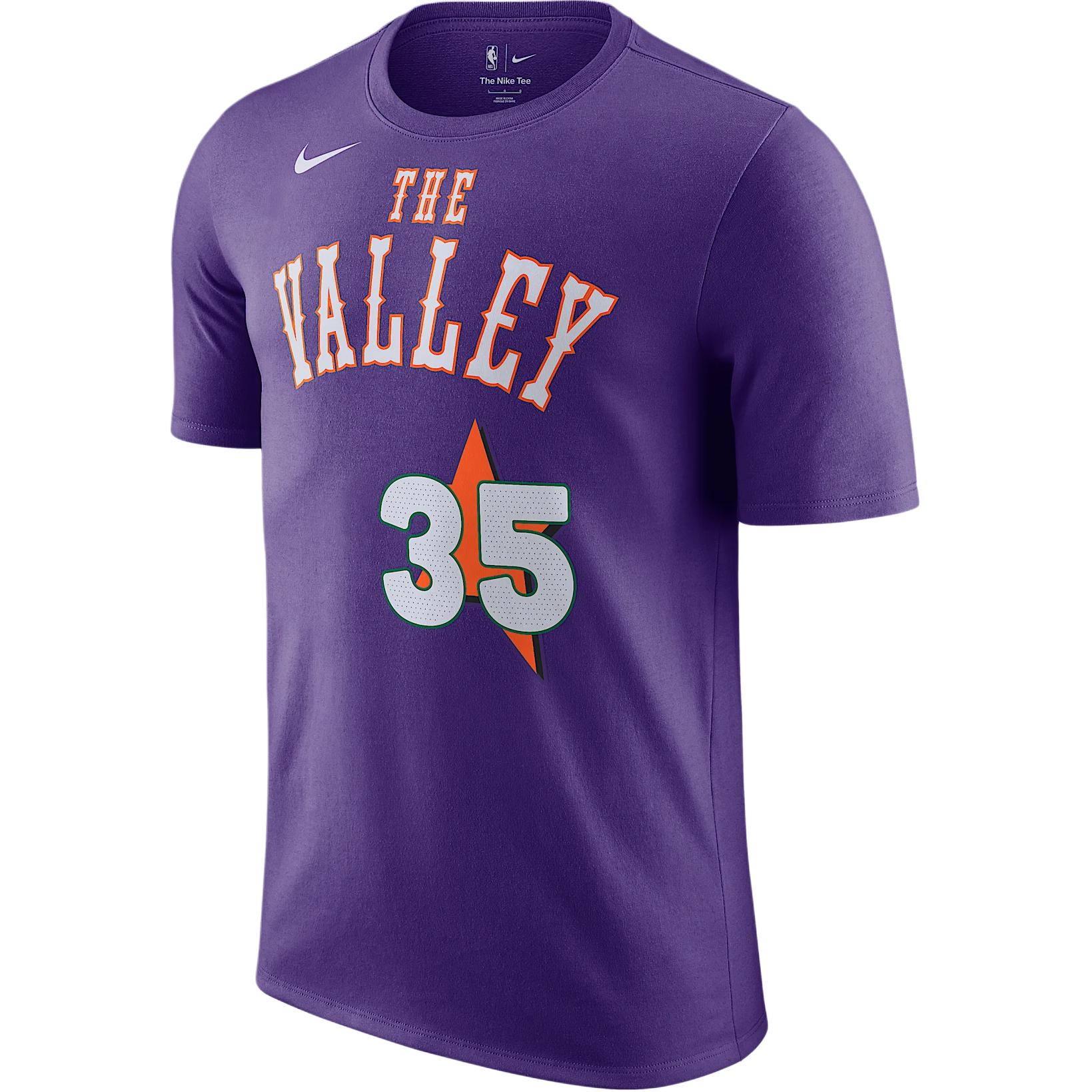 

Футболка мужская Kevin Durant Phoenix Suns Essential City Edition NBA Nike, фиолетовый