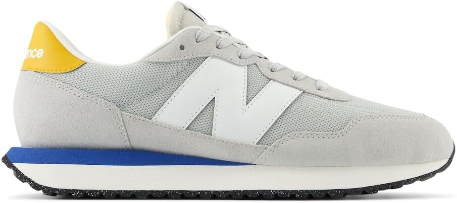 Мужские кроссовки для бега по шоссе New Balance 237 V1 Classic, Brighton Grey/White/Varsity Gold — фото 3