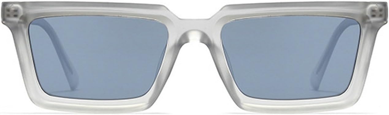 

Laureles Модные квадратные солнцезащитные очки для женщин в стиле ретро-винтаж, черные и серые прямоугольные солнцезащитные очки для мужчин, защита от УФ-излучения UV400, C5