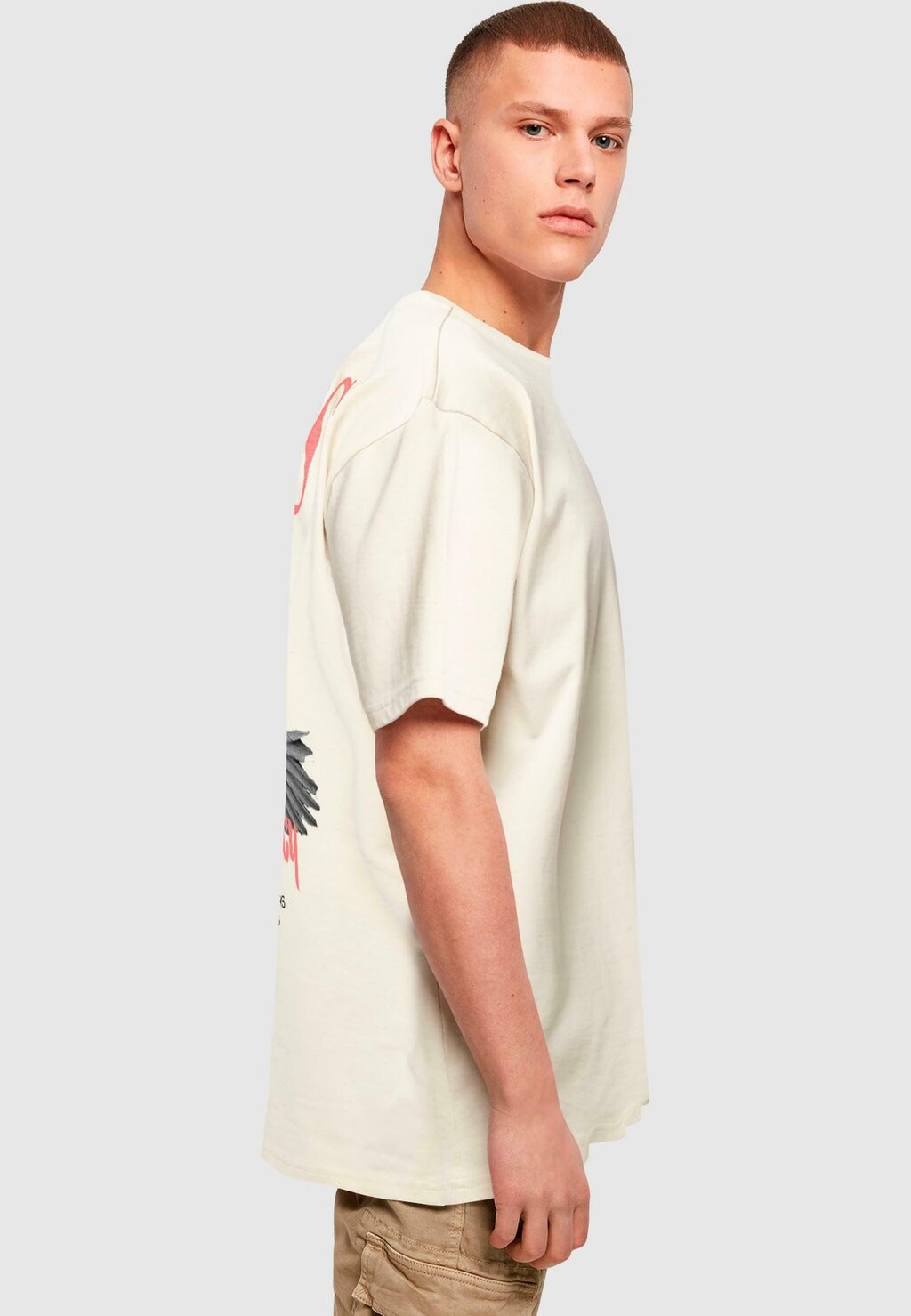 

Футболка с принтом PEACE LOVE MERCY TEE 2Y Studios, песочный