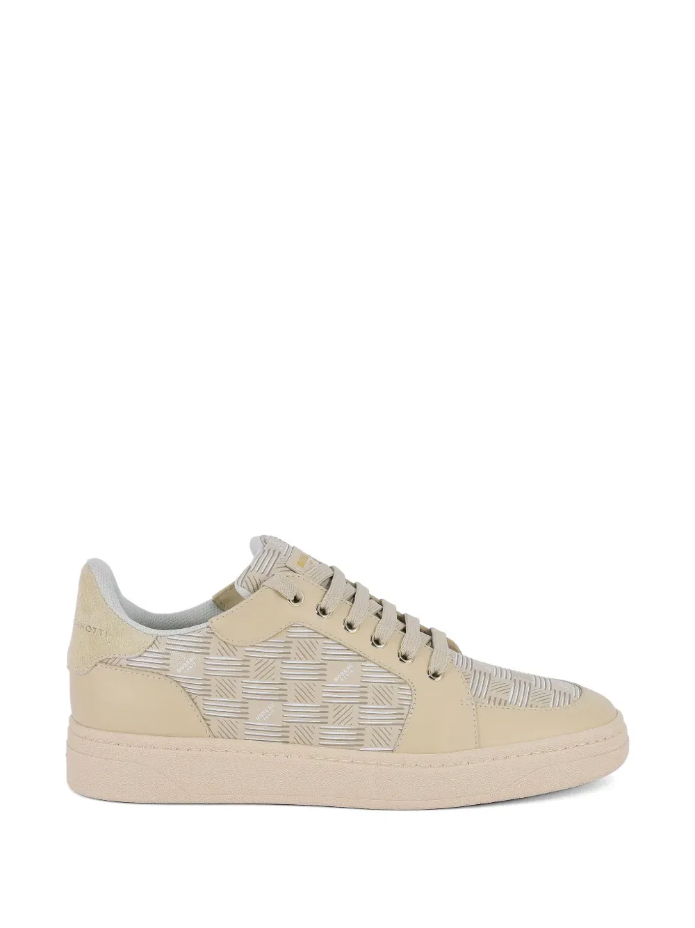 Кроссовки Gz Biarritz с монограммой Giuseppe Zanotti, нейтральный