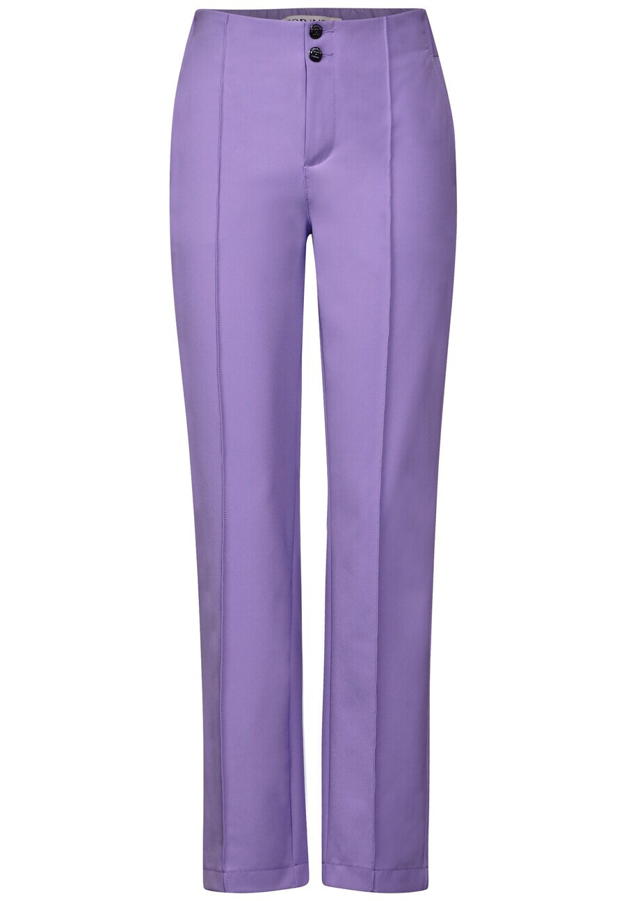 

Брюки STREET ONE Slim fit Chino Pants, фиолетовый