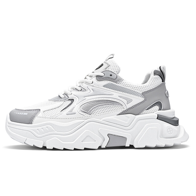 

Кроссовки HACKBUTEER Chunky Sneakers Unisex Low-top, белый