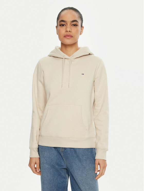 

Толстовка обычного кроя DW0DW19958 Tommy Jeans, бежевый