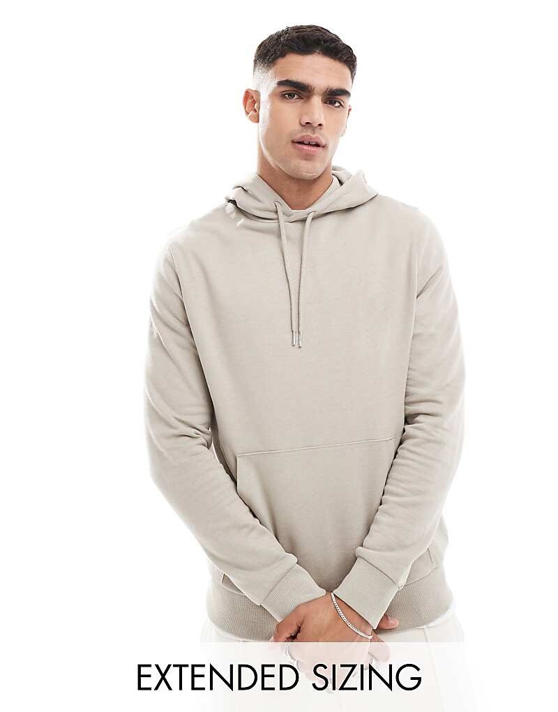

Бежевое худи ASOS DESIGN Essential