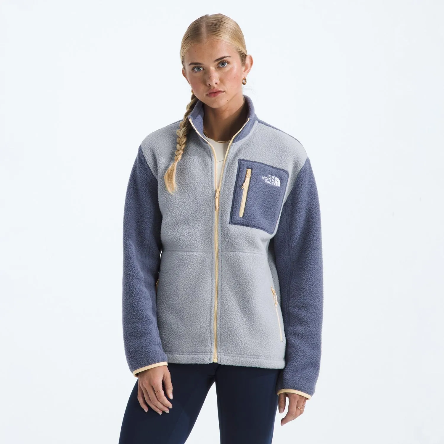 

Куртка Yumiori на молнии женская The North Face, Blue Flax/Twilight Galaxy/Salt