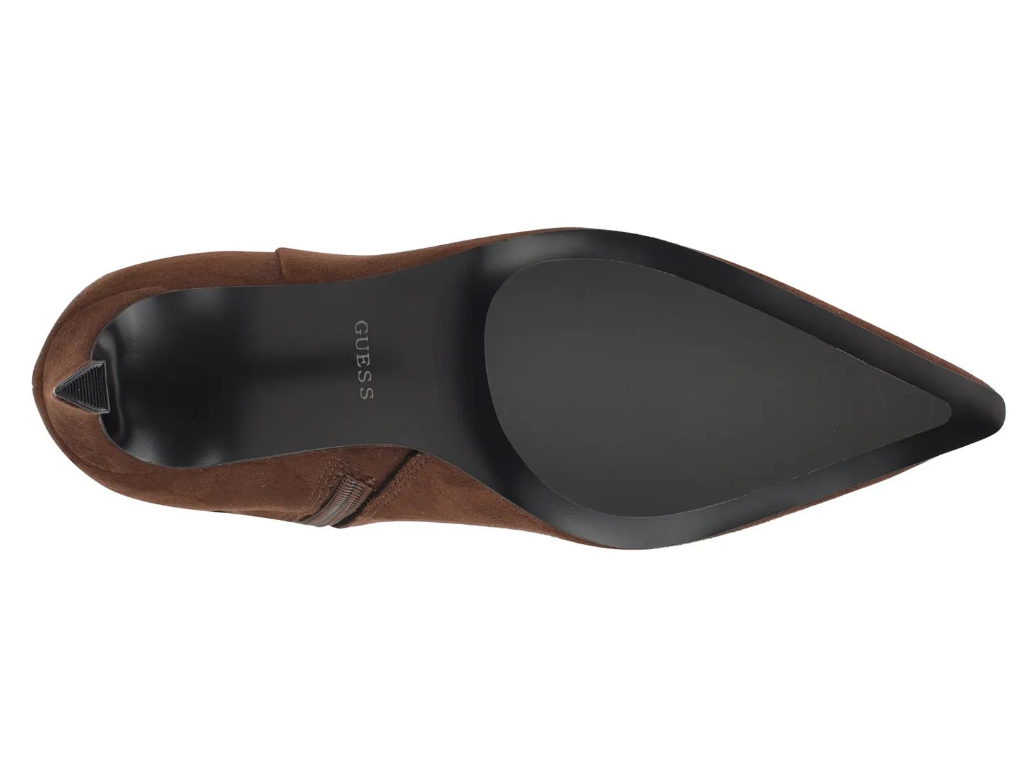 Ботинки Guess Palisa Boot, Dark Brown Faux Suede — фото 4