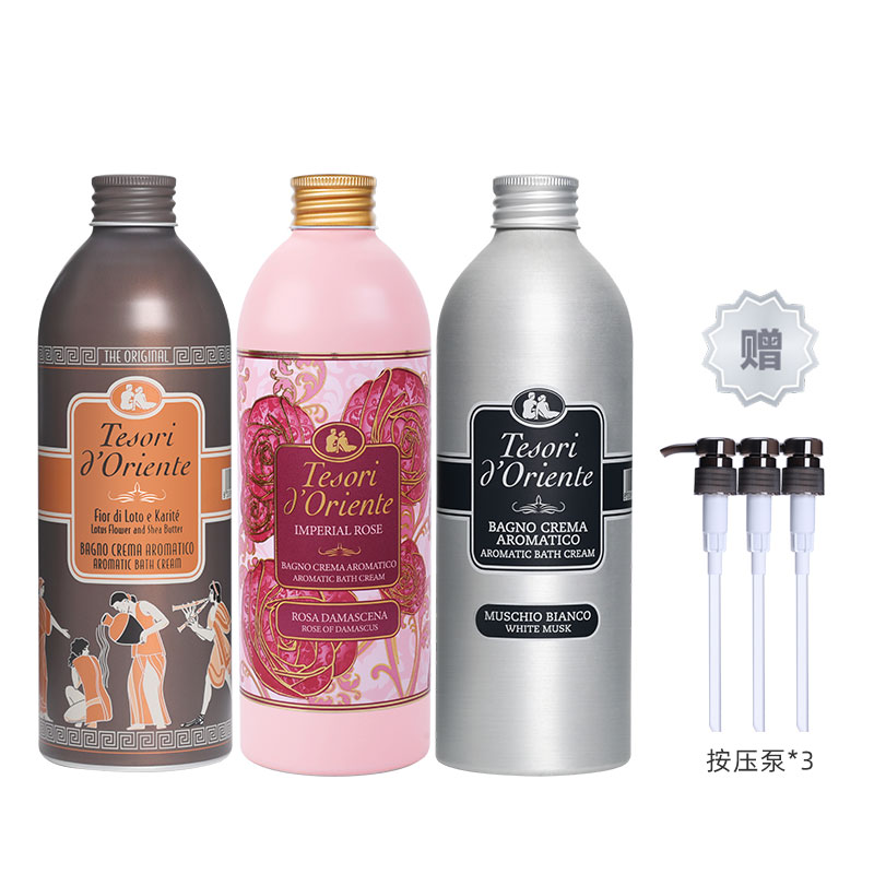 

Ароматный увлажняющий гель для душа премиум-класса, 500 мл Tesori D'Oriente