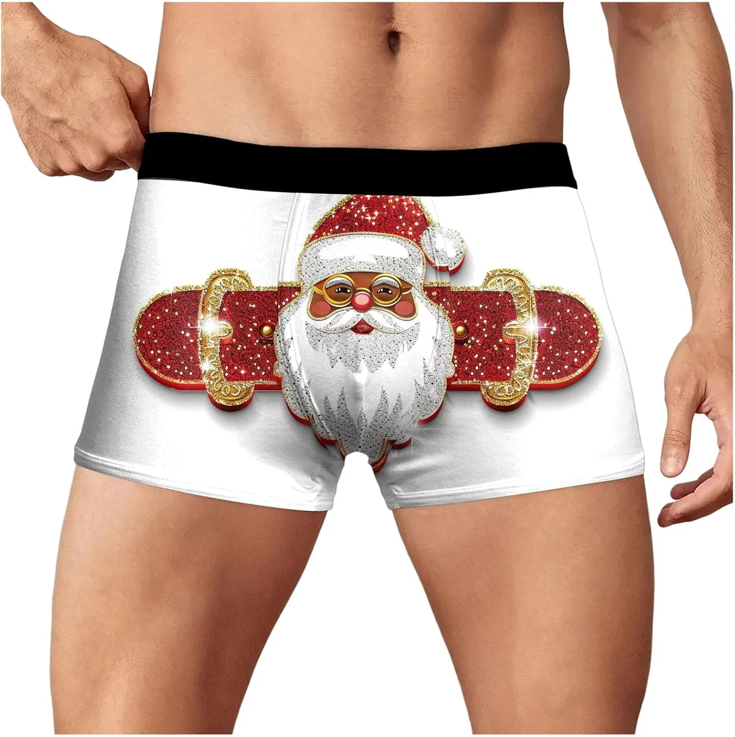 Боксеры Christmas, White #5