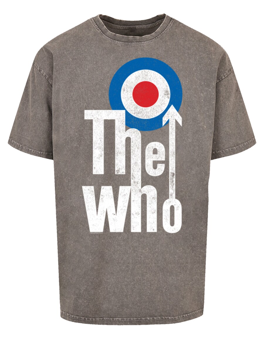 

Рубашка F4NT4STIC The Who, темно-серый