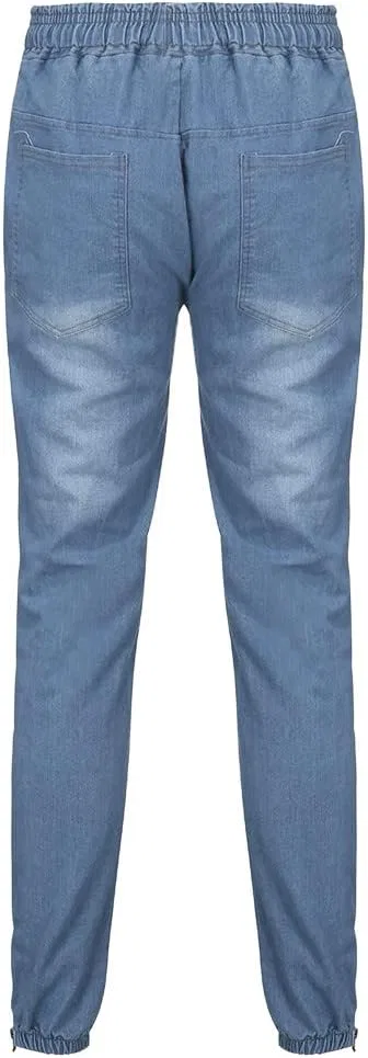 Джинсы slim fit, джинсы, Light Blue — фото 4