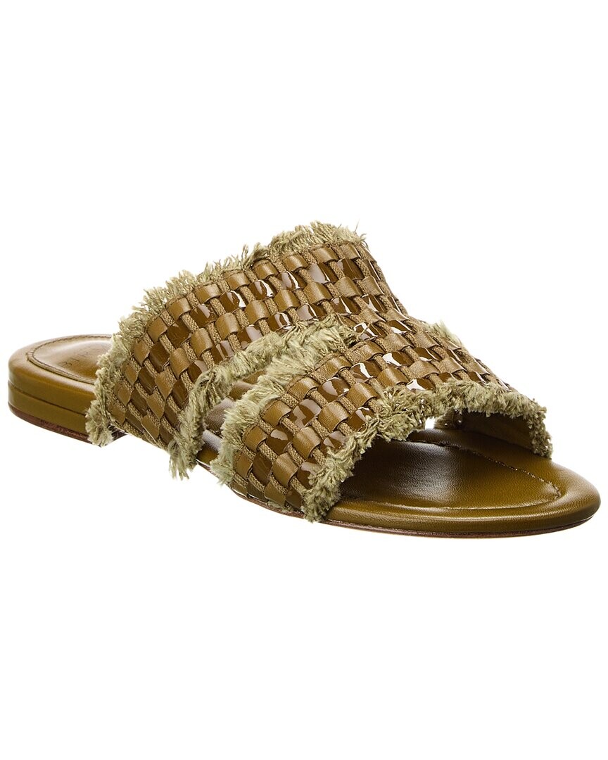 

Кожаные сандалии Alexandre Birman Kate, зеленый