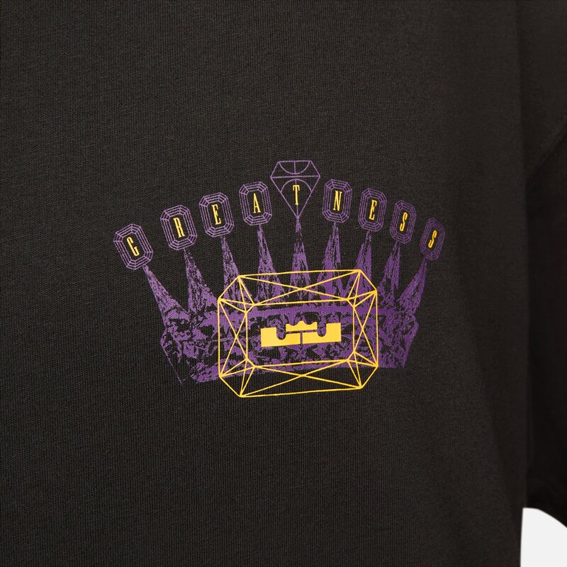 Fan shirt lbj m nk tee m90 fa23 Nike, черный — фото 4