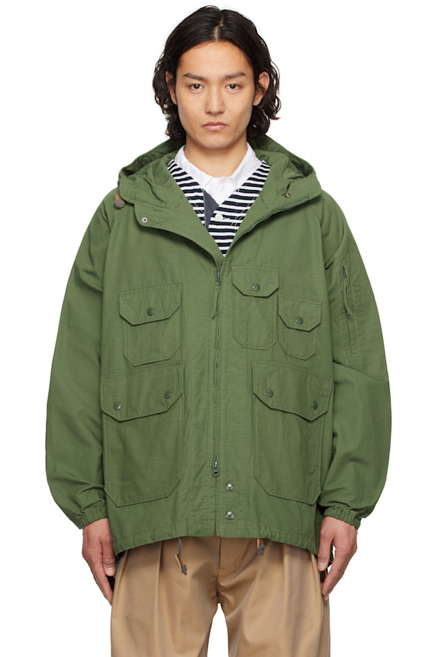 

Атлантическая парка Engineered Garments, зеленый
