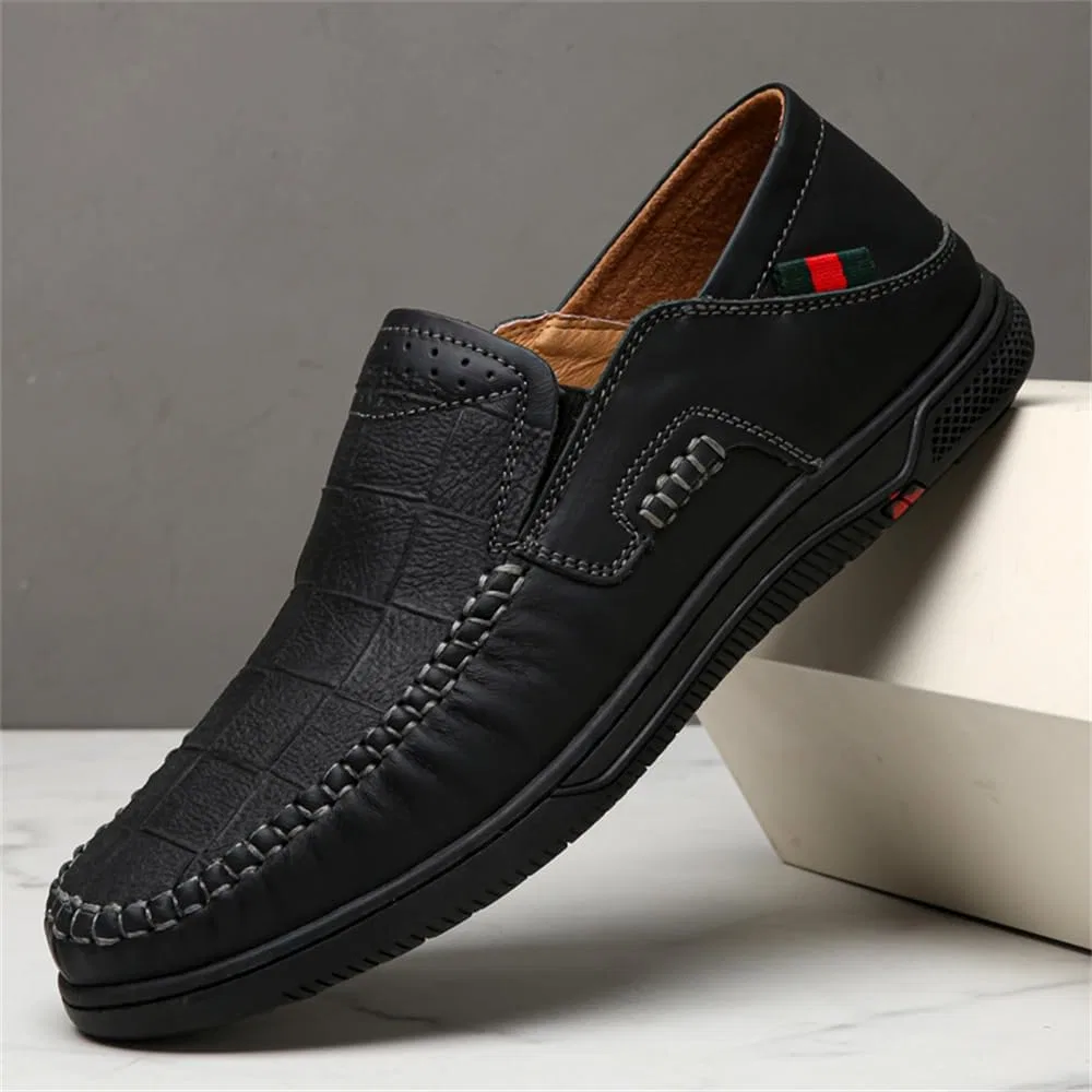Лоферы кожаные Premium Genuine Leather, Black CHUUMEE — фото 3