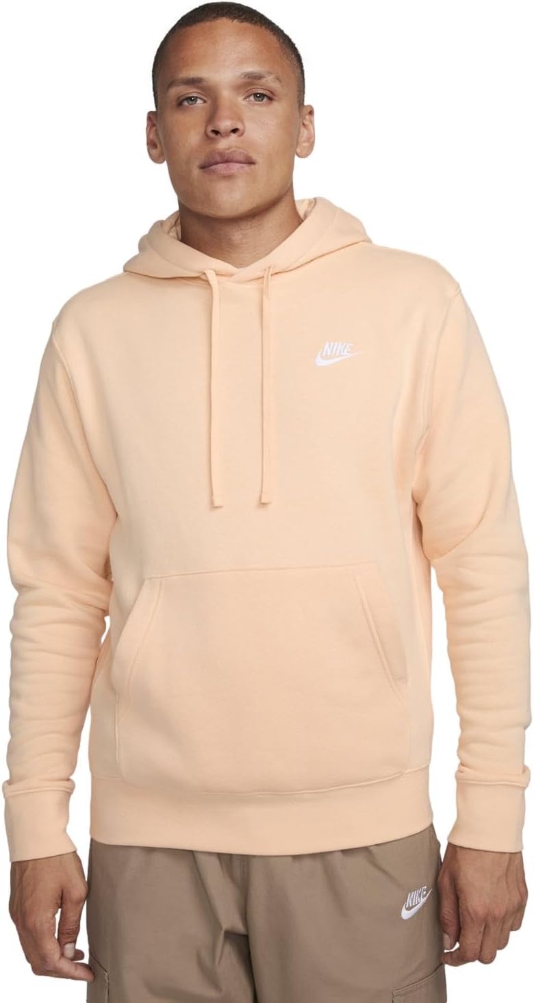 

Мужская толстовка с капюшоном Nike, Ice Peach