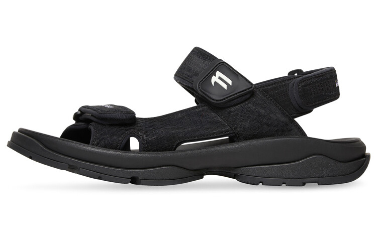 Шлепанцы женские Balenciaga Tourist, черный