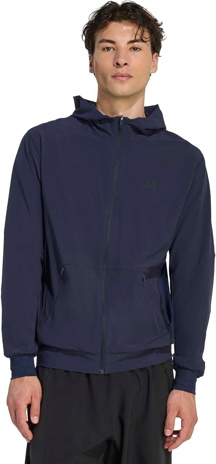 

Мужская толстовка Adidas CL826 D4T HYBRID на молнии