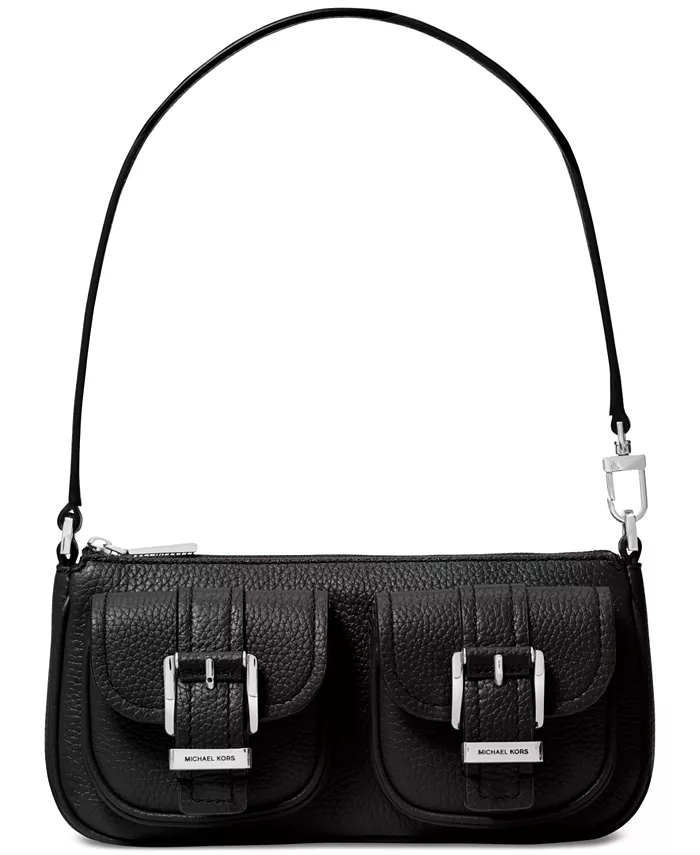 

Сумка через плечо Zoe Small Leather Convertible Michael Kors, черный