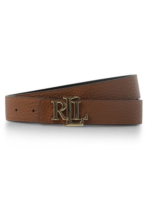 

Двусторонний кожаный ремень Lauren Ralph Lauren, черный
