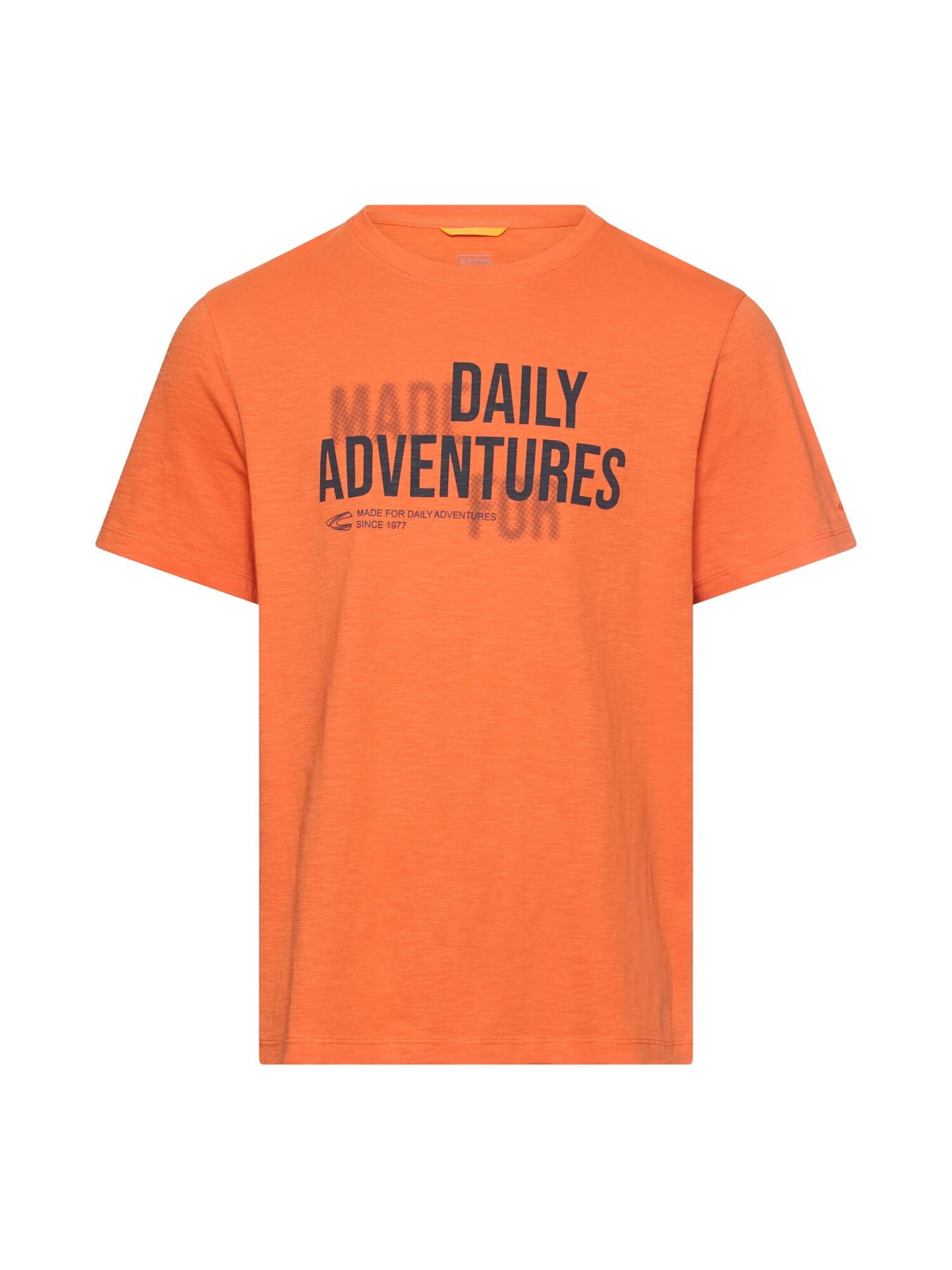 

CAMEL ACTIVE Футболка в оранжевом цвете