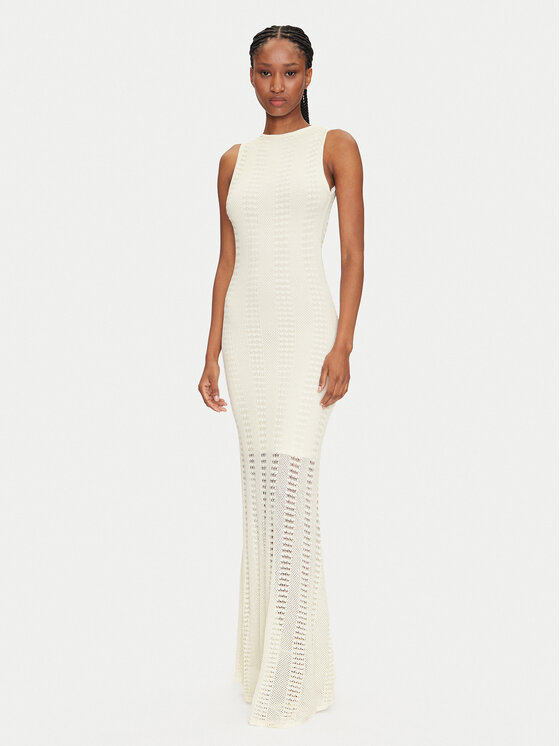 

Трикотажное платье обычного кроя 5GGK44 5869Z Marciano Guess, экрю