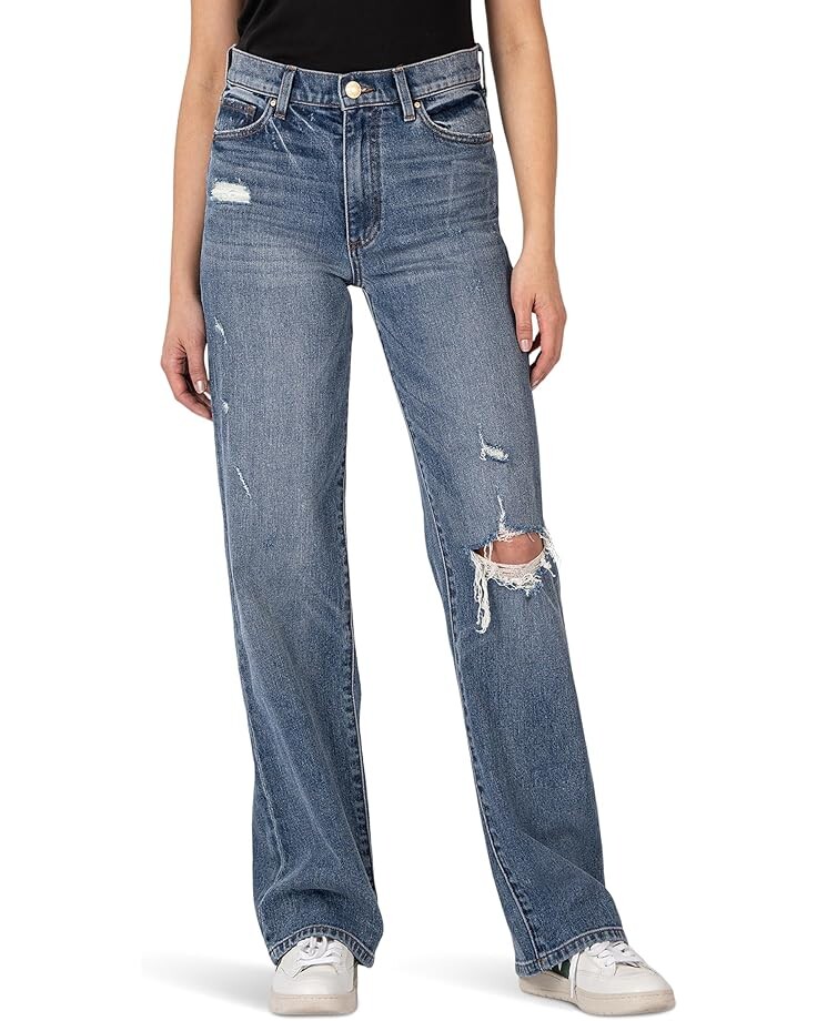 

Джинсы KUT from the Kloth Sienna High-Rise Wide Leg-5 Pockets in Publicized, цвет Publicized