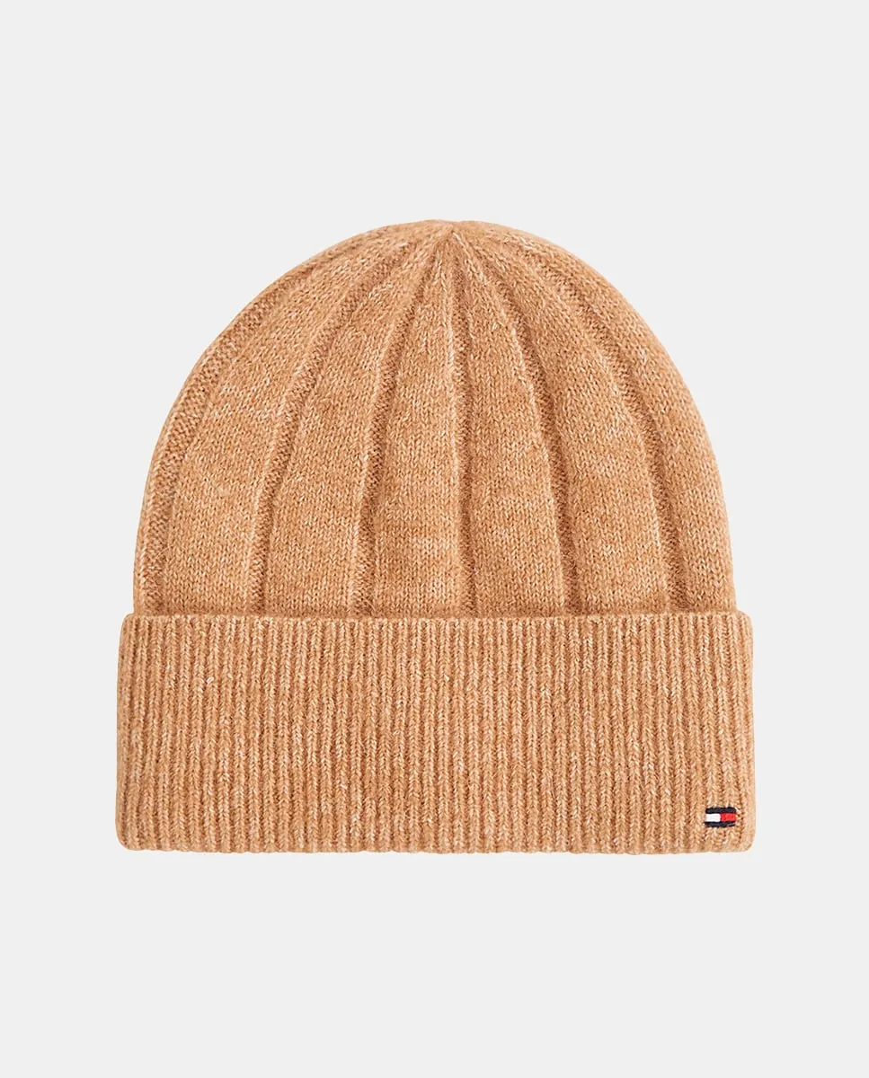 

Светло-коричневая шапка с флагом Tommy Hilfiger