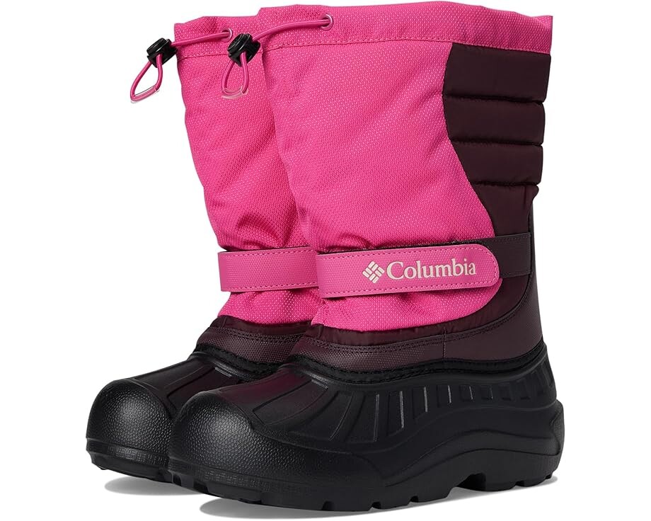 

Ботинки Columbia Kids Powderbug Snowlite, цвет Pink Ice/Moonvista