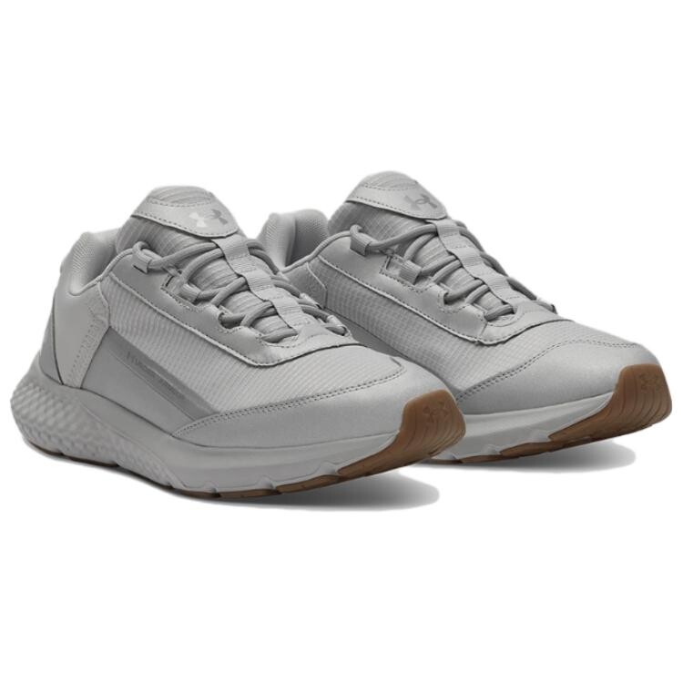 Кроссовки Under Armour Charged Lifestyle Shoes Men Low-top Metallic Silver, серебряный — фото 4