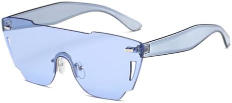 

Солнцезащитные очки 2027 года для женщин, мужские очки, очки для зрения, винтажные очки с плоской верхней частью, ретро-солнцезащитные очки, без оправы MTZJH, 1815 - No 02